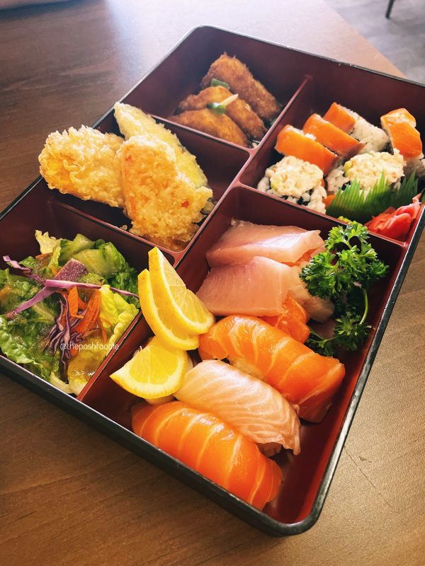 Momo Korean & Japanese Restaurant Winnipeg - Sushi & Sashimi Bento Box