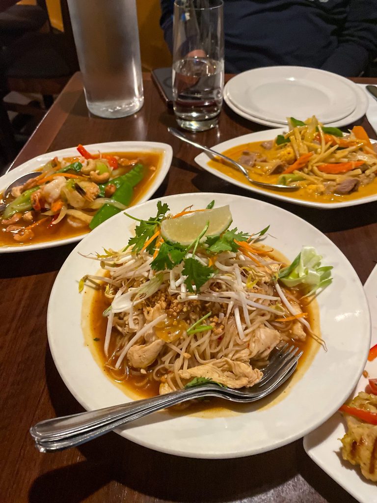 Sukhothai Restaurant Winnipeg - Pad Thai, stir fry